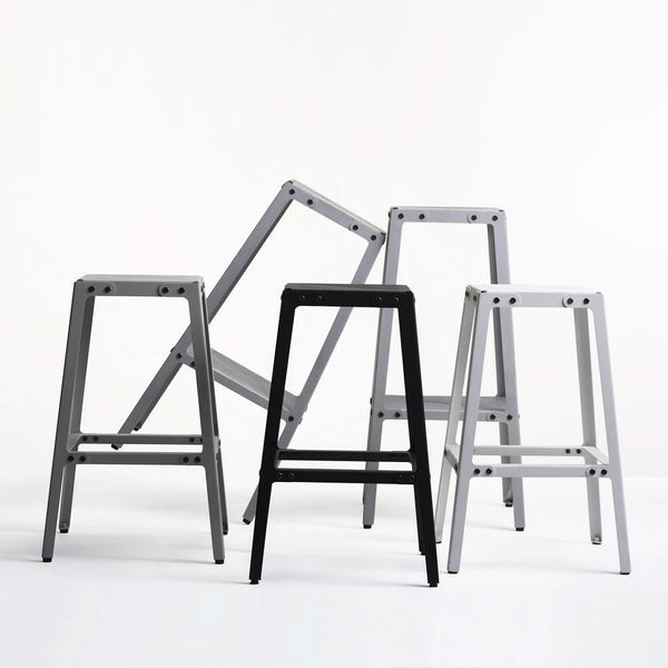Infinity Design Metal Bar Stool – Comfortable & Durable Counter Chair