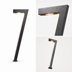Modern Number 7 LED Bollard Light – 100 cm Outdoor Pathway Fixture
