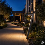 Modern Number 7 LED Bollard Light – 100 cm Outdoor Pathway Fixture